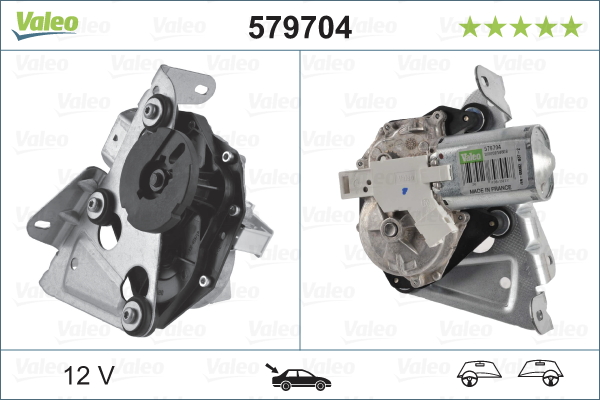 Motore tergicristallo - 579704 VALEO